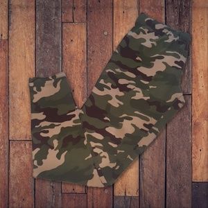 Camo Cotton Opaque Leggings